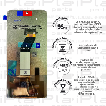 FRONTAL XIAOMI REDMI 10 / REDMI 10 PRIME *SEM ARO NACIONAL WEFIX* ( W6054 )