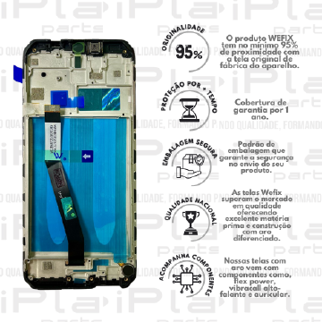 FRONTAL XIAOMI REDMI 9 / REDMI 9 PRIME *COM ARO NACIONAL WEFIX* ( W6060 )