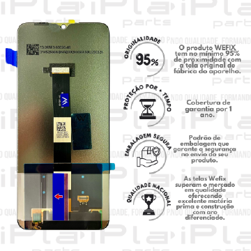 FRONTAL XIAOMI REDMI 9A / 9C / 9i / 10A / POCO C31 *SEM ARO NACIONAL WEFIX* ( W6063 )
