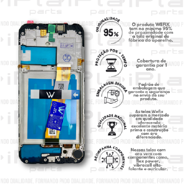 FRONTAL SAMSUNG A01 *COM ARO NACIONAL WEFIX* ( W2000 )