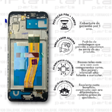 FRONTAL SAMSUNG A03 ( A035M ) *COM ARO PREMIUM WK* ( K2000 )