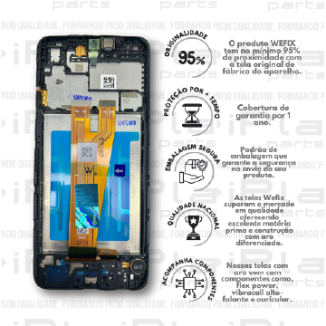 FRONTAL SAMSUNG A04 *COM ARO NACIONAL WEFIX* ( W2015 )