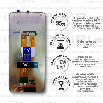 FRONTAL SAMSUNG A05 *SEM ARO NACIONAL WEFIX* ( W2333 )