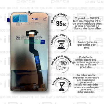 FRONTAL SAMSUNG A10 / M10 *SEM ARO NACIONAL WEFIX* ( W2022 )