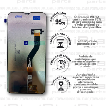 FRONTAL SAMSUNG A10S *SEM ARO NACIONAL WEFIX* ( W2024 )