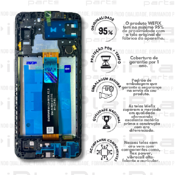 FRONTAL SAMSUNG A13 5G *COM ARO NACIONAL WEFIX* ( W2032 )
