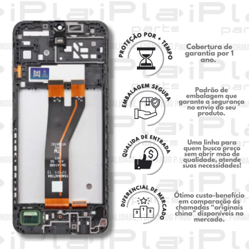 FRONTAL SAMSUNG A14 5G *COM ARO ORIGINAL NN* ( M2296 )