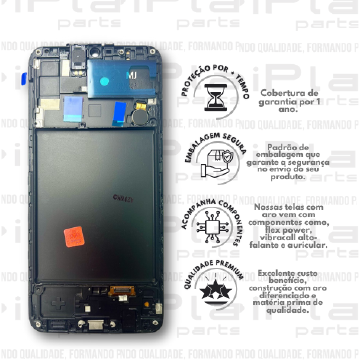 FRONTAL SAMSUNG A20 *COM ARO INCELL PREMIUM WK* ( W2035 )