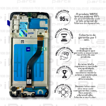 FRONTAL SAMSUNG A20S *COM ARO NACIONAL WEFIX* ( W2038 )