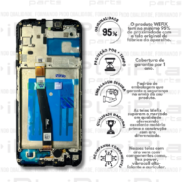FRONTAL SAMSUNG A22 5G *COM ARO NACIONAL WEFIX* ( W2046 )