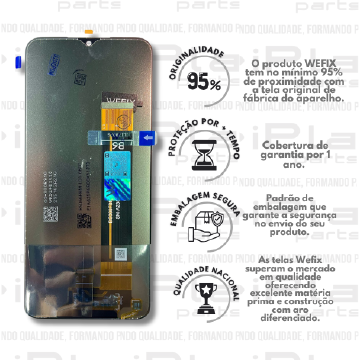 FRONTAL SAMSUNG A23 4G *SEM ARO NACIONAL WEFIX* ( W2049 )