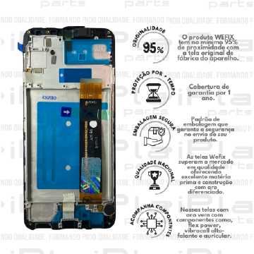 FRONTAL SAMSUNG A23 5G *COM ARO NACIONAL WEFIX* ( W2050 )