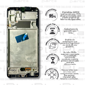 FRONTAL SAMSUNG A32 4G *COM ARO NACIONAL WEFIX* ( W2061 )