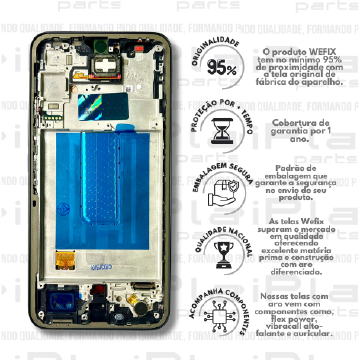 FRONTAL SAMSUNG A34 5G *COM ARO NACIONAL WEFIX* ( W2268 )