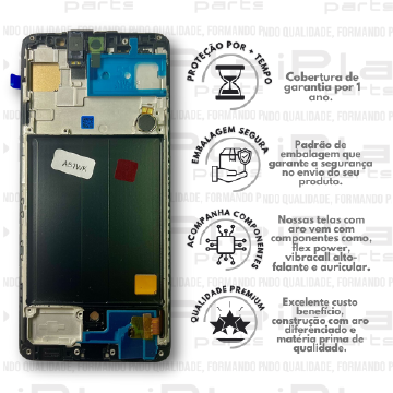 FRONTAL SAMSUNG A51 *COM ARO INCELL PREMIUM WK* ( W2070 )