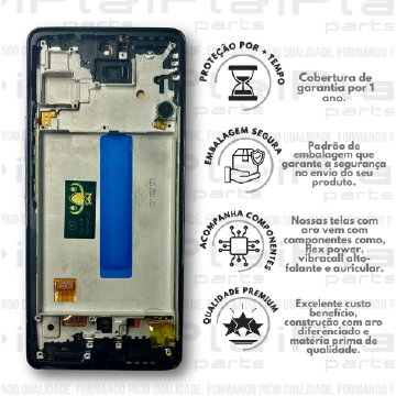 FRONTAL SAMSUNG A53 *COM ARO OLED PREMIUM WK* ( K2046 )