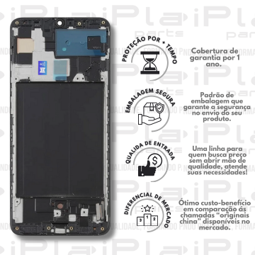 FRONTAL SAMSUNG A70 *COM ARO INCELL NN* ( M2105 )