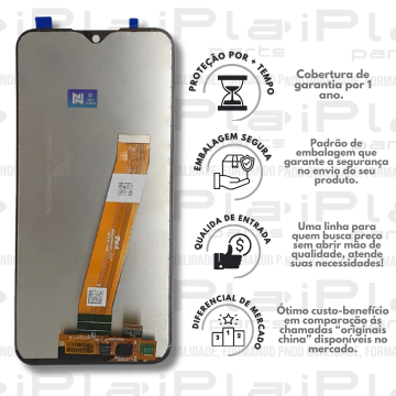 FRONTAL SAMSUNG A01 *SEM ARO ORIGINAL NN* ( M2004 )