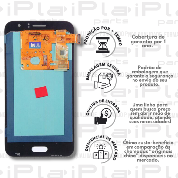 FRONTAL SAMSUNG J120 / J1 2016 PRETO INCELL NN