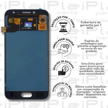FRONTAL SAMSUNG J2 PRO / J250 *SEM ARO DOURADO INCELL NN*