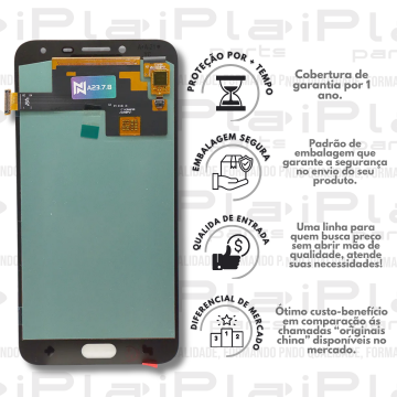 FRONTAL SAMSUNG J400 *SEM ARO ROXO ORIGINAL NN* ( M2164 )