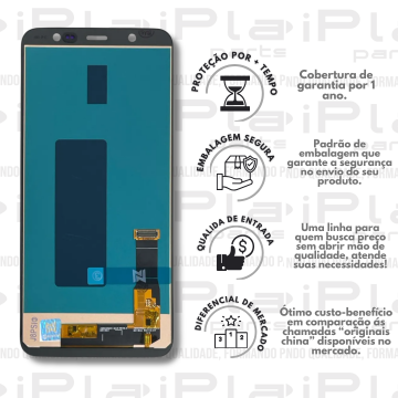FRONTAL SAMSUNG J8 / J810 *PRETO INCELL NN* ( M2219 )