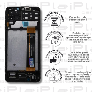 FRONTAL SAMSUNG M13 *COM ARO ORIGINAL NN*