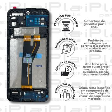 FRONTAL SAMSUNG M14 5G *COM ARO ORIGINAL NN* ( M2330 )