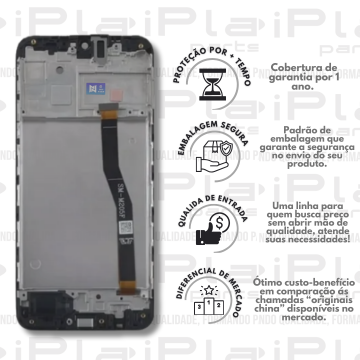 FRONTAL SAMSUNG M20 *COM ARO ORIGINAL NN* ( M2227 )