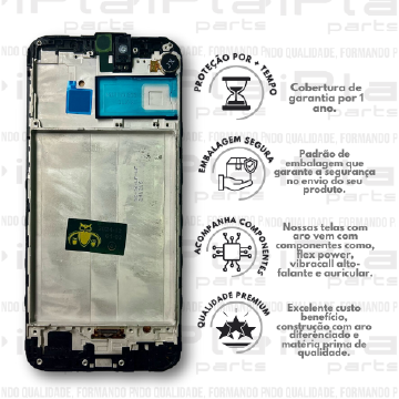 FRONTAL SAMSUNG M21 / M21S / M40S / M30 / M31 *COM ARO OLED PREMIUM WK* ( K2101 )