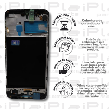 FRONTAL SAMSUNG M21/M21S/M30/M30S/M31/A40S  *COM ARO OLED ORIGINAL NN* ( M2234 )