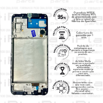 FRONTAL SAMSUNG M22 *COM ARO OLED WEFIX* ( W2142 )