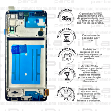 FRONTAL SAMSUNG M51 *COM ARO OLED WEFIX* ( W2152 )
