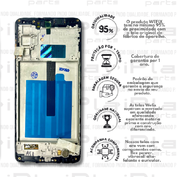 FRONTAL SAMSUNG M52 5G *COM ARO NACIONAL WEFIX*