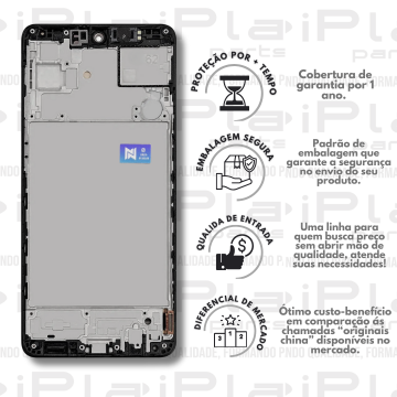 FRONTAL SAMSUNG M62 *COM ARO INCELL NN* ( M2288 )