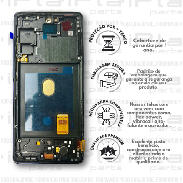 FRONTAL SAMSUNG S20FE *COM ARO INCELL WK* ( K2022 )