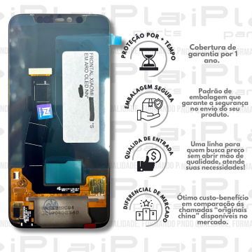 FRONTAL XIAOMI MI 8 *SEM ARO OLED ORIGINAL NN* ( M6003 )