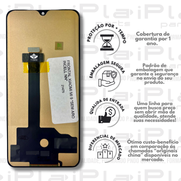 FRONTAL XIAOMI MI 9 *SEM ARO INCELL NN*