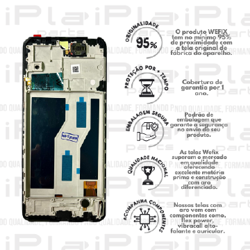 FRONTAL XIAOMI NOTE 10 PRO / NOTE 10 PRO MAX *COM ARO NACIONAL WEFIX * ( W6122 )