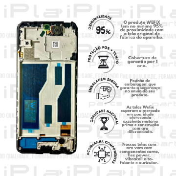 FRONTAL XIAOMI NOTE 10 PRO / NOTE 10 PRO MAX *COM ARO INCELL WEFIX * ( W6135 )