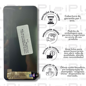 FRONTAL XIAOMI NOTE 12 4G / NOTE 12 5G / POCO X5 5G *SEM ARO OLED NN* ( M6110 )