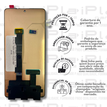 FRONTAL XIAOMI NOTE 12 PRO 5G / POCO X5 PRO / NOTE 12 PRO PLUS *SEM ARO OLED NN* ( M6107 )