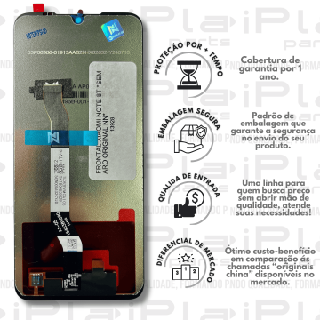 FRONTAL XIAOMI NOTE 8T *SEM ARO ORIGINAL NN* ( M6079 )