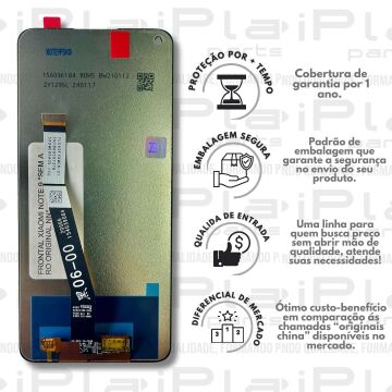 FRONTAL XIAOMI NOTE 9 *SEM ARO ORIGINAL NN* ( M6081 )