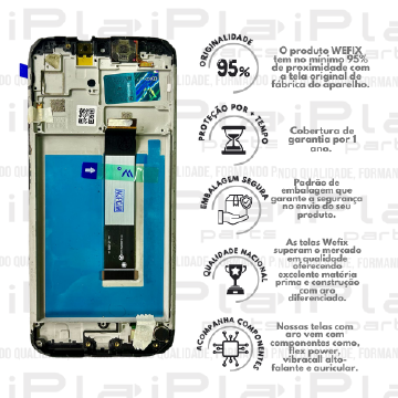 FRONTAL XIAOMI POCO M3 / REDMI 9T *COM ARO NACIONAL WEFIX* ( W6045 )