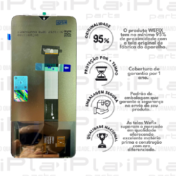 FRONTAL XIAOMI POCO M3 / REDMI 9T *SEM ARO NACIONAL WEFIX* ( W6046 )