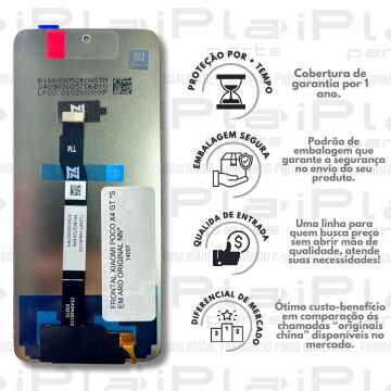 FRONTAL XIAOMI POCO X4 GT *SEM ARO ORIGINAL NN* ( M6030 )