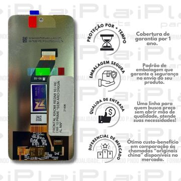FRONTAL XIAOMI REDMI 10 / REDMI 10 PRIME *SEM ARO ORIGINAL NN* ( M6031 )