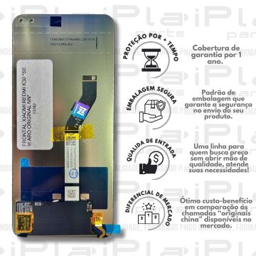 FRONTAL XIAOMI REDMI K30 *SEM ARO ORIGINAL NN*