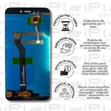 FRONTAL XIAOMI REDMI 5A *SEM ARO PRETO ORIGINAL NN*